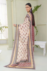 3 Piece Stitched Lawn Suit with Dupatta – Ethnic Elegance