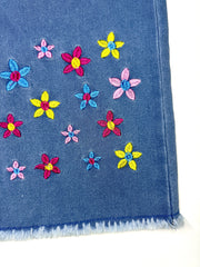 Daisy Flower Bell Bottom Jeans