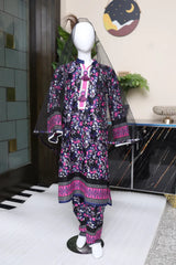 Floral Print Lawn 2 Piece with Dupatta – Teen Sizes