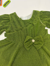 Green Shadow OFF Moonlight Frock