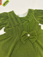 Green Shadow OFF Moonlight Frock