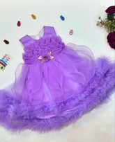Lilac Fairy Frill Frock