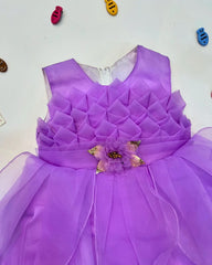 Lilac Fairy Frill Frock