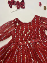 Red Shadow OFF Moonlight Frock