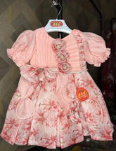 Sparkle Glitter Funky Frock (Peachy Pink)