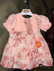 Sparkle Glitter Funky Frock (Peachy Pink)