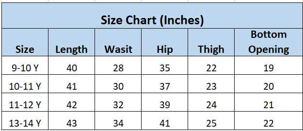 Girls Slim Fit Cargo Jeans – 6-Pocket Style